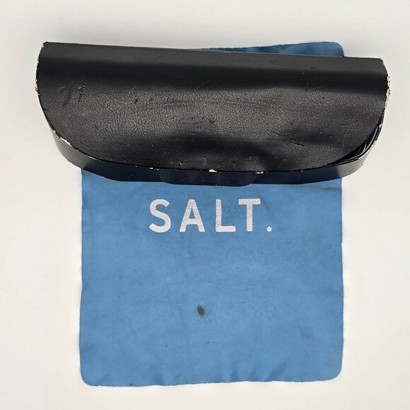 Salt Optics Dirk Tweed Moss Eyeglasses Frame w/ Case Japan 52-17-140 - Picture 14 of 16